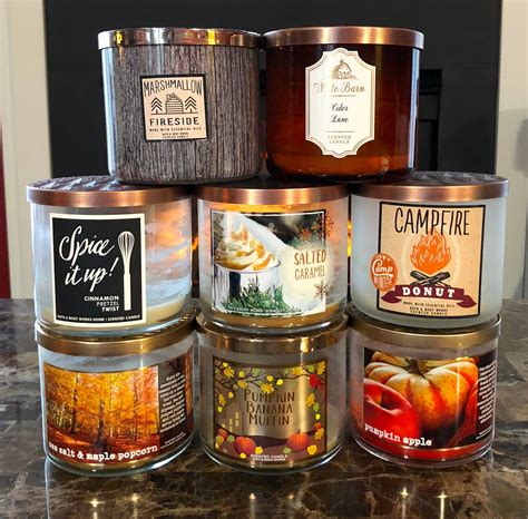 bath and body best scents|most popular bath and body works candles.